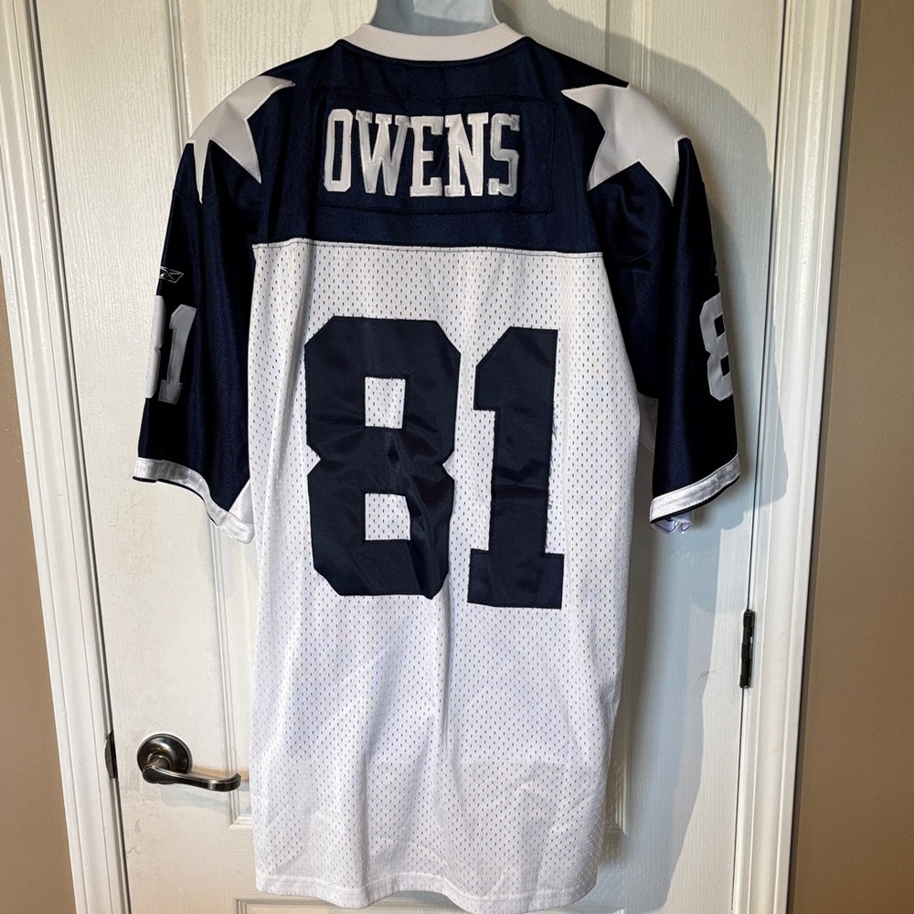 Vintage Reebok Terrell Owens Dallas Cowboys Jersey